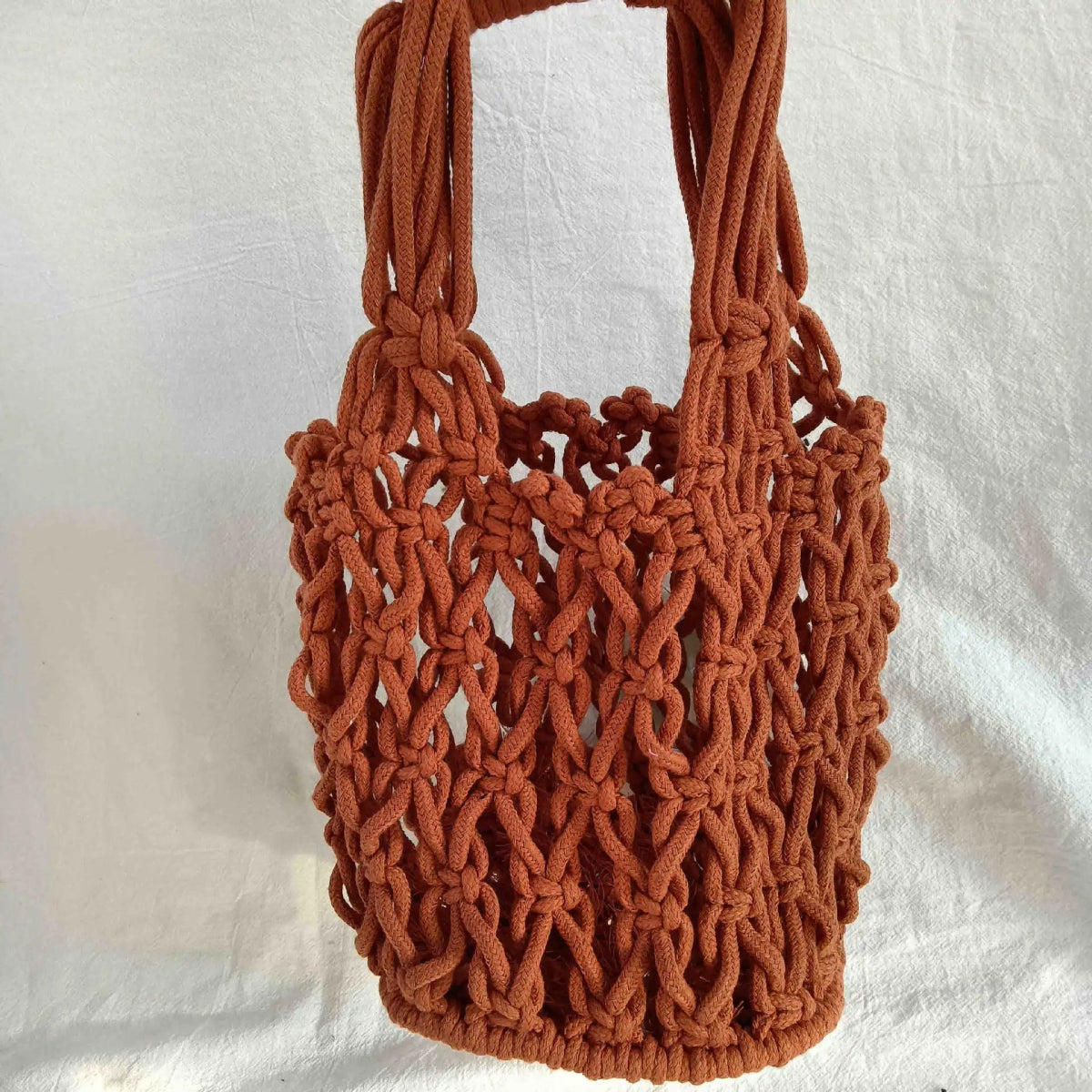 Macrame rope bag