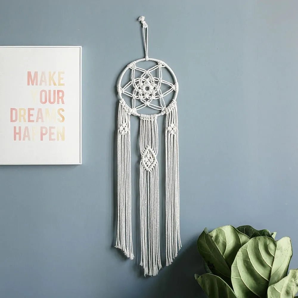 Macrame wall dream catcher