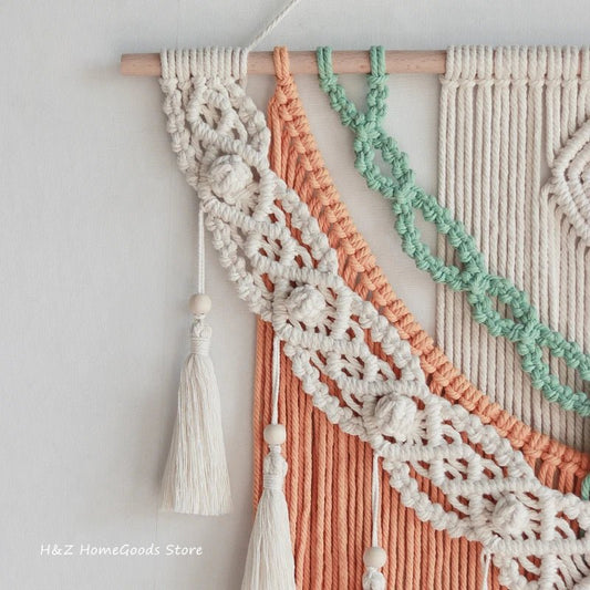 Macrame wall hanging 2 colors