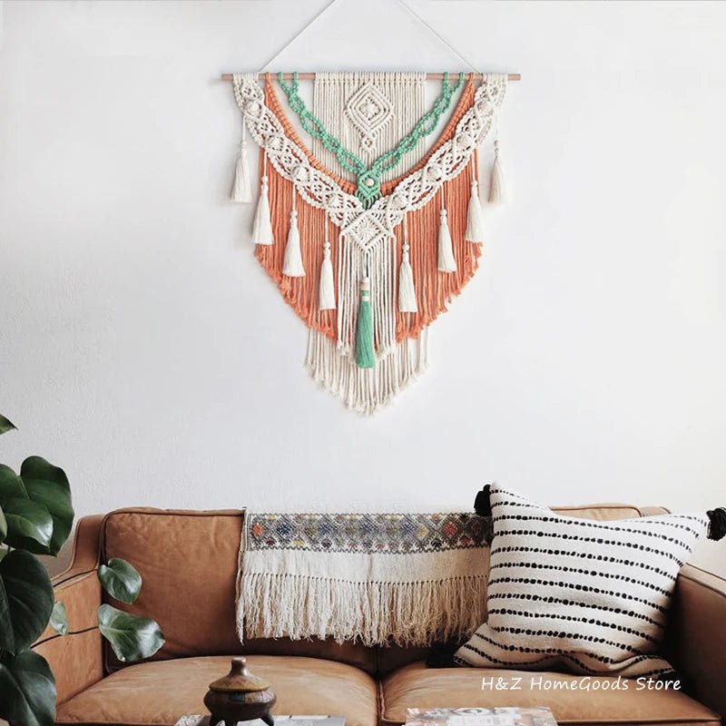 Macrame wall hanging 2 colors