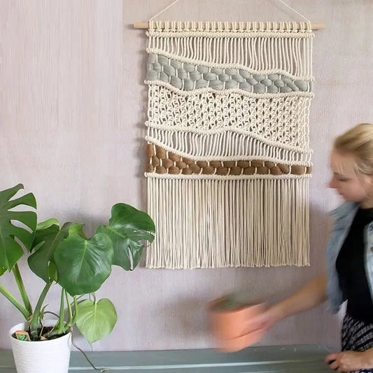 Macrame wall hanging