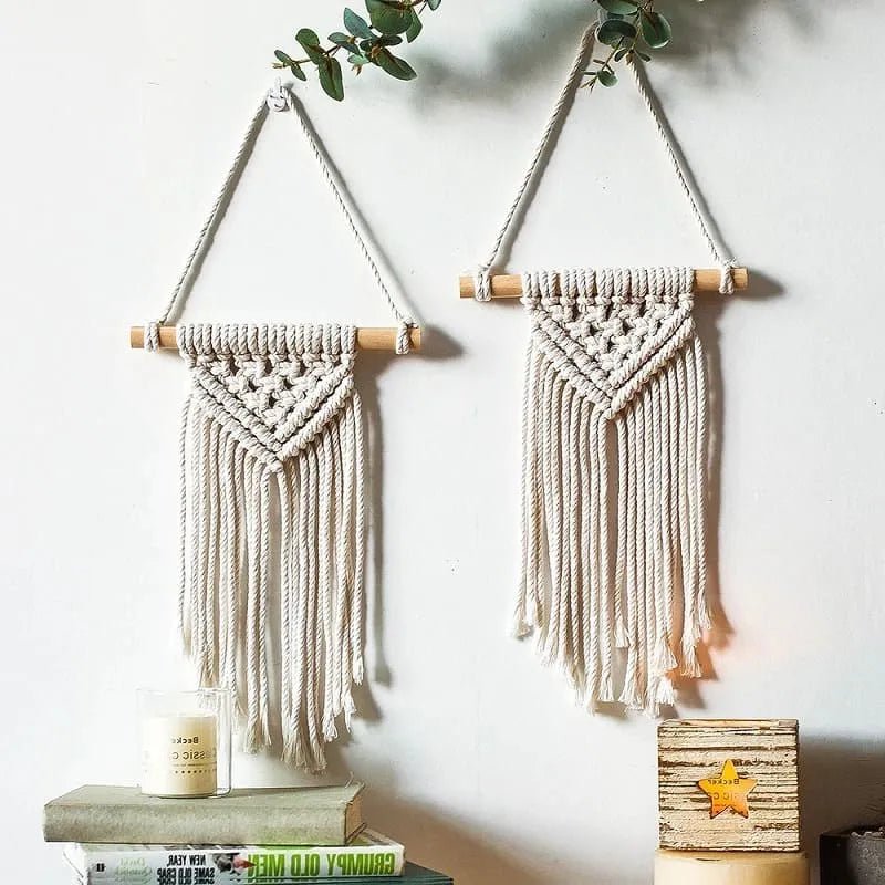 Small macrame wall hanging