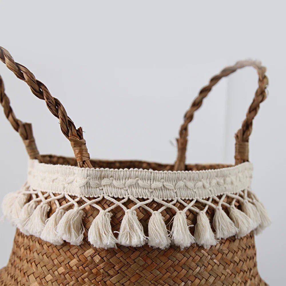 Thai macrame basket