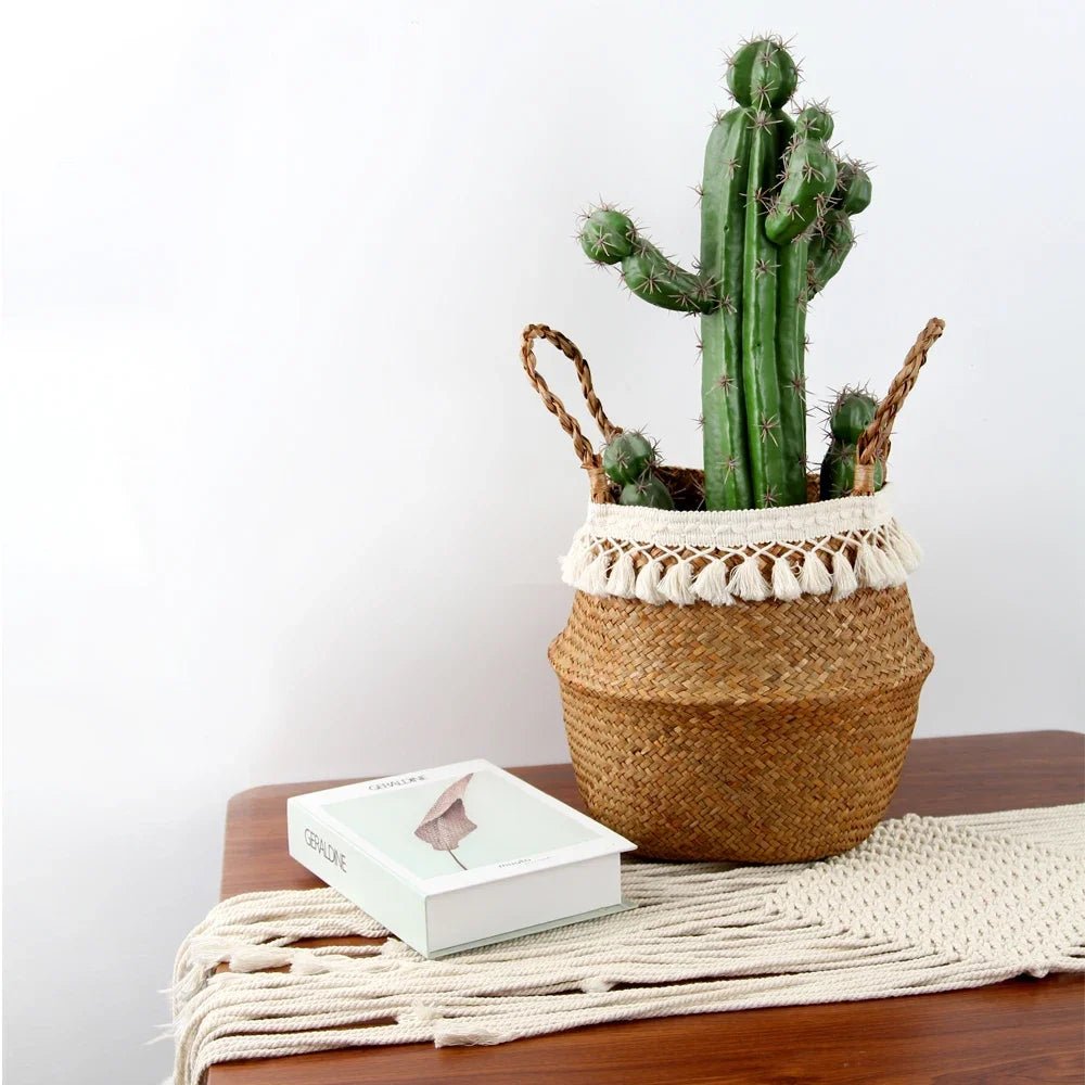 Thai macrame basket