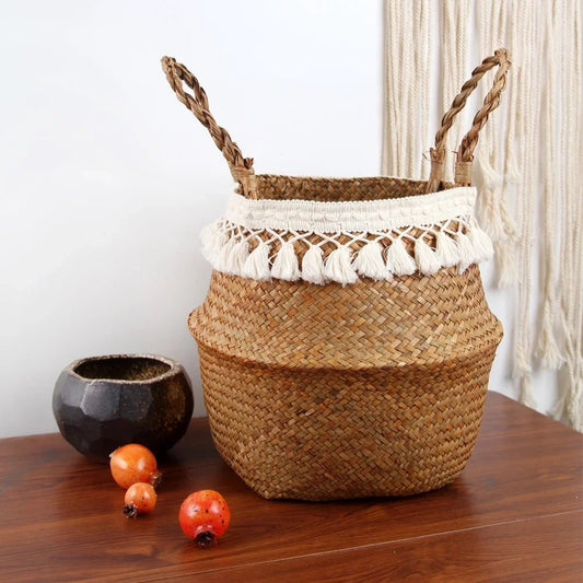 Thai macrame basket