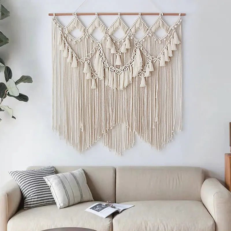 XL macrame wall hanging